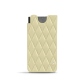 Custodia in pelle Samsung Galaxy S21 Ultra - Beige - Couture ( Nappa - Pantone 7502C ) 
