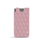 レザーケース Samsung Galaxy S21 Ultra - Rose - Couture ( Nappa - Pantone 2365C ) 