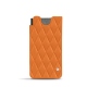 Custodia in pelle Samsung Galaxy S21 Ultra - Orange - Couture ( Nappa - Pantone 1495U ) 