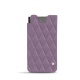 Samsung Galaxy S21 Ultra leather pouch - Lilas - Couture ( Nappa - Pantone 2645U ) 