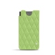 レザーケース Samsung Galaxy S21 Ultra - Vert olive - Couture ( Nappa - Pantone 578U ) 