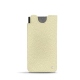 Funda de piel Samsung Galaxy S21 Ultra - Ivoire ( Sleek P C12 - White ) 