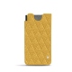 Samsung Galaxy S21 Ultra leather pouch - Mimosa - Couture ( Pantone 141C ) 