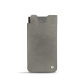 Funda de piel Samsung Galaxy S21 Ultra - Acier vintage ( Pantone 403C ) 