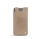 レザーケース Samsung Galaxy S21 Ultra - Taupe vintage ( Pantone 7530C ) 