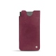 レザーケース Samsung Galaxy S21 Ultra - Prune vintage ( Pantone 512C ) 