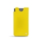 Lederschutzhülle Samsung Galaxy S21 Ultra - Jaune fluo