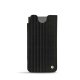 Lederschutzhülle Samsung Galaxy S21 Ultra - Abaca nero