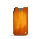 Lederschutzhülle Samsung Galaxy S21 Ultra - Orange Patine