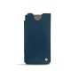 Custodia in pelle Samsung Galaxy S21 Ultra - Blu mediterran