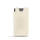 Pochette cuir Samsung Galaxy S21 Ultra - Blanc PU