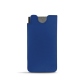 Samsung Galaxy S21 Ultra leather pouch - Bleu Océan PU