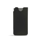 Pochette cuir Samsung Galaxy S21 Ultra - Noir PU