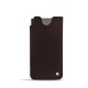 Samsung Galaxy S21 Ultra leather pouch - Marron envoûtant