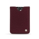 Porta-cartões X5 - Lie de vin ( Pantone 5115C ) 