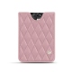 Tarjetero X5 - Rose - Couture ( Nappa - Pantone 2365C ) 