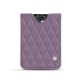Porta-cartões X5 - Lilas - Couture ( Nappa - Pantone 2645U ) 