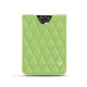 X5卡片包 - Vert olive - Couture ( Nappa - Pantone 578U ) 