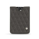 Porte cartes X5 - Anthracite - Couture ( Pantone 424C ) 