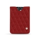 Credit Card holder X5 - Tomate - Couture ( Pantone 187C ) 
