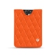 Porta carte X5 - Orange fluo - Couture