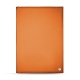 Menu restaurant système à vis - A5 - Orange ( Nappa - Pantone 1495U ) 