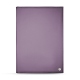 Menu restaurant système à vis - A5 - Lilas ( Nappa - Pantone 2645U ) 