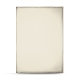 Menu ristorante sistema a vite - A5 - Blanc (  Nappa - White ) 