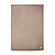 Restaurant menu cover with screwpost binding - A5 - Taupe vintage ( Pantone 7530C ) 