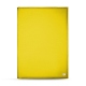 스크류포스트 바인딩이 이용된 식당 메뉴 커버 A5 - Jaune fluo