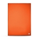 Restaurant menu cover with screwpost binding - A5 - Orange fluo