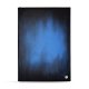 Restaurant menu cover with screwpost binding - A5 - Bleu Patine
