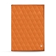 Restaurant-Menü - Schraubsystem - A5 - Orange - Couture ( Nappa - Pantone 1495U ) 