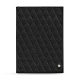 Restaurant menu cover with screwpost binding - A5 - Ebène - Couture ( Sleek P C12 - Black ) 