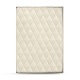 Porta-ementa com parafusos - A5 - Blanc escumo - Couture