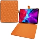 Apple iPad Pro 12.9" (2020) leather case - Orange - Couture ( Nappa - Pantone 1495U ) 