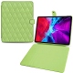 Lederschutzhülle Apple iPad Pro 12.9" (2020) - Vert olive - Couture ( Nappa - Pantone 578U ) 