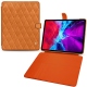 Capa em pele Apple iPad Pro 12.9" (2020) - Mandarine vintage - Couture