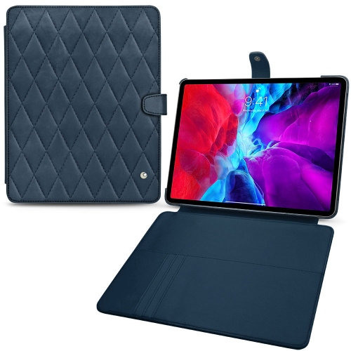 Housses de haute qualité pour Apple iPad Pro 12.9’’Jean vintage - Couture ( Pantone #2f414f  ) 