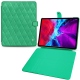 Apple iPad Pro 12.9" (2020) leather case - Menthe vintage - Couture