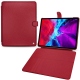 Apple iPad Pro 12.9" (2020) leather case - Rouge passion