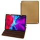 Apple iPad Pro 12.9" (2020) leather case - Sable vintage ( Roughtcut - Gaucho#57254 ) 