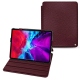 Housse cuir Apple iPad Pro 12.9" (2020) - Lie de vin ( Pantone 5115C ) 