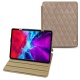 Apple iPad Pro 12.9" (2020) leather case - Taupe vintage - Couture