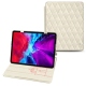 Apple iPad Pro 12.9" (2020) leather case - Blanc escumo - Couture