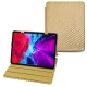 Apple iPad Pro 12.9" (2020) leather case - Serpent sabbia