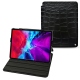 Capa em pele Apple iPad Pro 12.9" (2020) - Crocodile nero