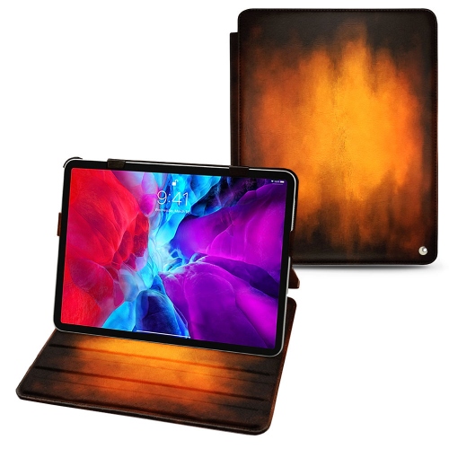  Apple iPad Pro 12.9''를 위한 우아하고 맞춤형 커버Fauve Patine