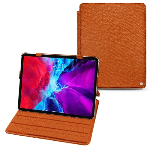  Apple iPad Pro 12.9''를 위한 우아하고 맞춤형 커버Orange vibrant ( Pantone #e36b39 ) 