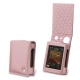 レザーケース Cowon Plenue D3 - Rose ( Nappa - Pantone 2365C ) 